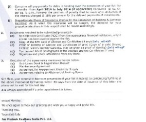 Prateek Wisteria Demand Letter 2