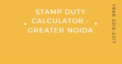 Stamp duty calculator for Greater Noida