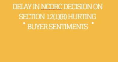 Delay in NCDRC decision on section 12(1)(b)