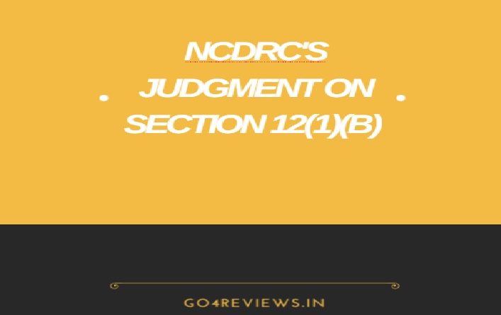 NCDRC's judgment on section 12(1)(b)