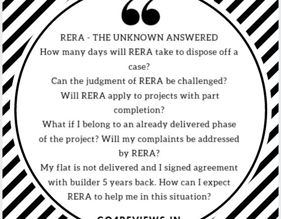 RERA FAQs