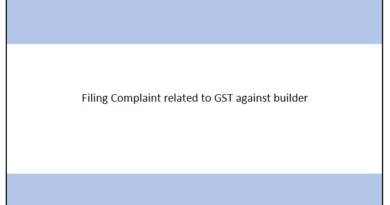 Filing GST Complaint