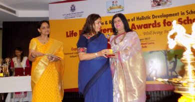 Jyoti Arora Principal DPWS Life Empowerment school awards