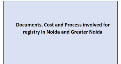 Documents required for registry in Noida and Greater Noida