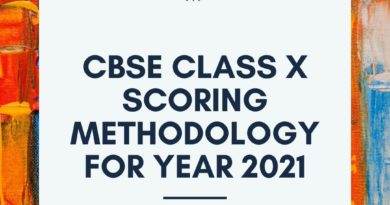 CBSE Class X scoring methodology for year 2021