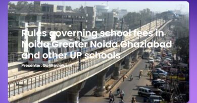 Rules governing school fees in Noida Greater Noida Ghaziabad and other UP schools